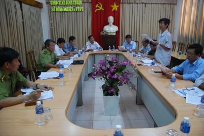 Kiểm tra công tác BVR, PCCCR (2015-2016); công tác trồng rừng thay thế và trồng rừng ngập mặn ven biển.